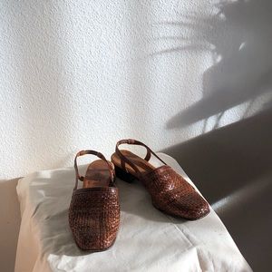 Sesto Muecci Authentic Leather Mules